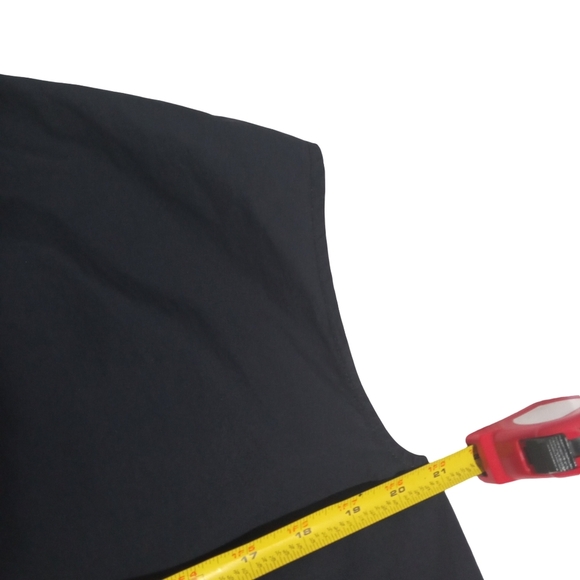 COS Women’s Blue Boxy Utility Midi Shirt Dress Pockets Belted Casual Sz 4 - Picture 6 of 8